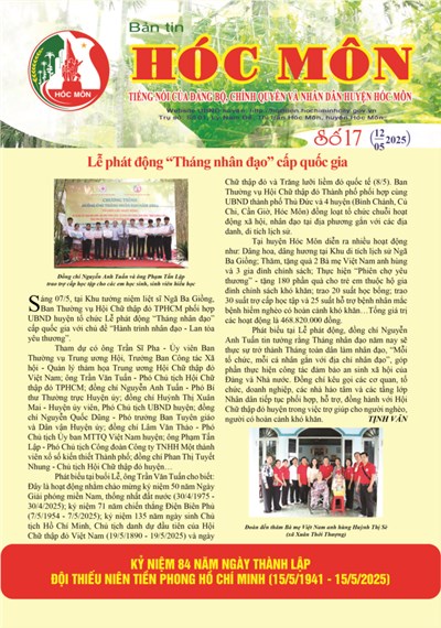 Bản tin Hóc Môn số 17